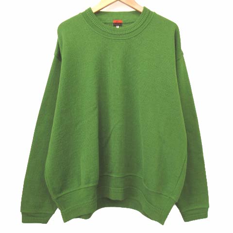 ポールスミス Paul Smith ウール セーター プルオーバー ニット カットソー 無地 英国製 Xl 緑 グリーン メンズ 052 ベクトルパーク