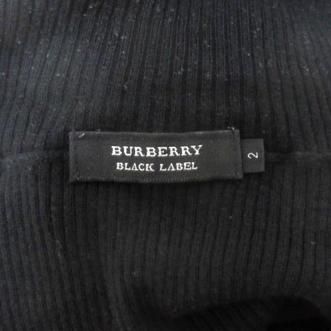バーバリーブラックレーベル BURBERRY BLACK LABEL カシミヤ混 ニット 