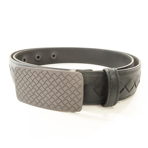 未使用品 ボッテガヴェネタ BOTTEGA VENETA イントレチャート ベルト