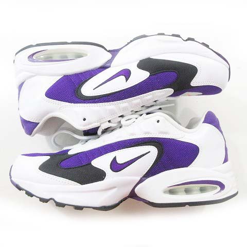 ナイキ NIKE AIR MAX TRIAX WHITE VOLTAGE PURPLE エアマックス 