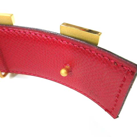 エルメス HERMES 美品 コンスタンス Hバックル リバーシブル ベルト  