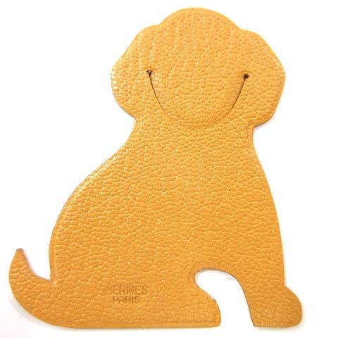 未使用品 エルメス HERMES ピカブック PIKABOOK 犬 イヌ しおり 栞