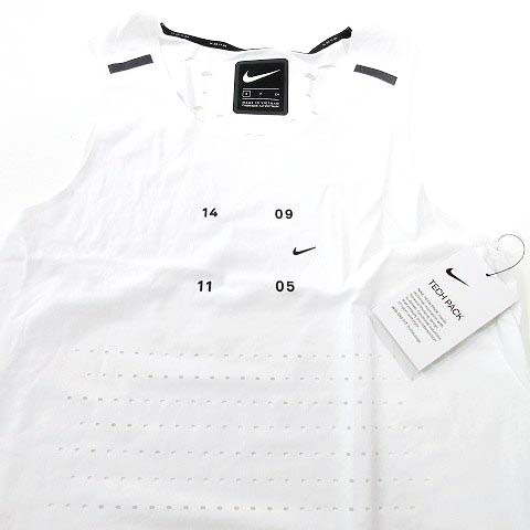 NIKE - ナイキ タグ付き テックパックフューチャー シングレット スポーツ タンクトップ NIKE - ナイキ テックパック フューチャー シングレット ラン