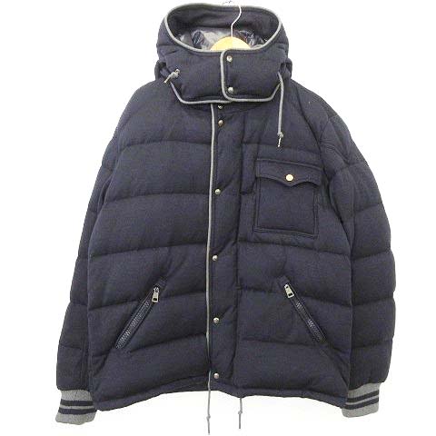 モンクレール MONCLER ダウンジャケット フード付き 中綿 ウール  