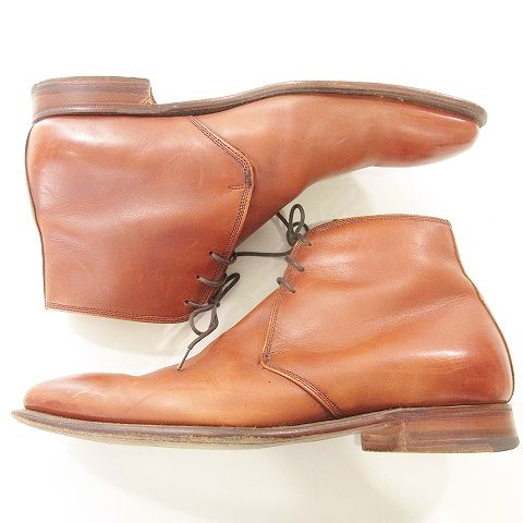 ポールスミス PAUL SMITH チャッカ ブーツ ショート アンクル レース 