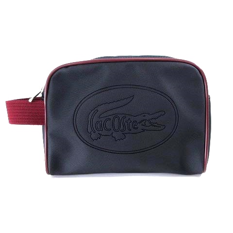 LACOSTE ラコステ クラッチバッグ ポーチ （ワンポイントワニロゴス 