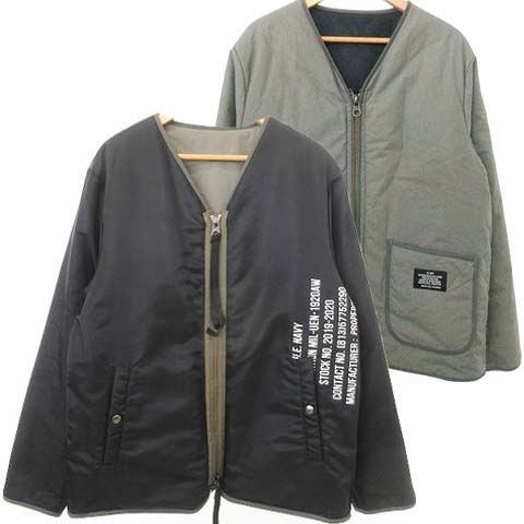 ユニフォームエクスペリメント uniform experiment REVERSIBLE ZIP 