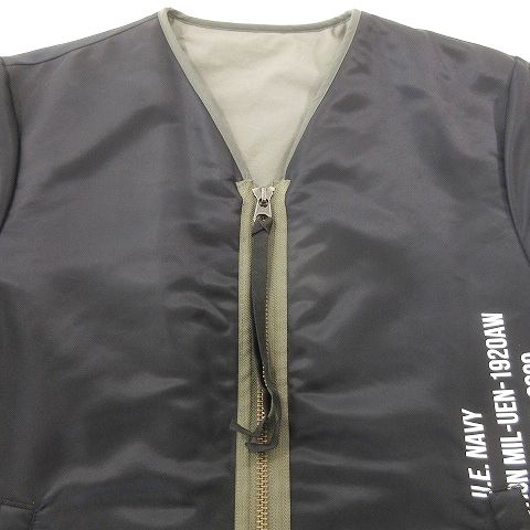 ユニフォームエクスペリメント uniform experiment REVERSIBLE ZIP 