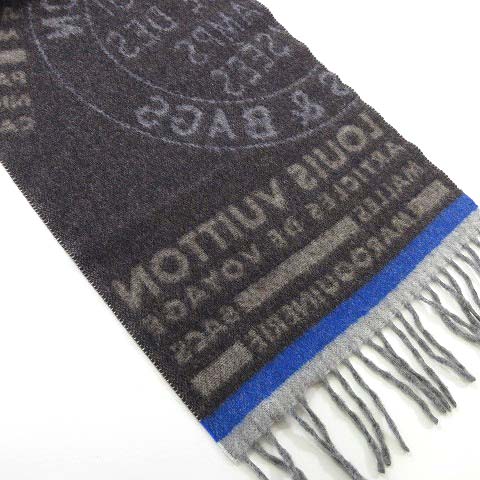 ルイ・ヴィトン モノグラムマフラー フリンジ ルイ・ヴィトンの新作“モノグラム”マフラー、フリンジの縁取り