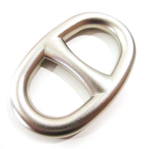 エルメス HERMES 美品 シェーヌダンクル スカーフリング ブランド刻印  