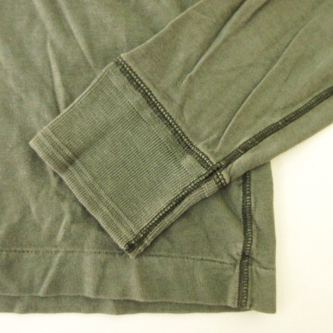 RRL ヘンリーネック　カーキ ダブルアールエル RRL ラルフローレン 美品 ヘンリーネック T
