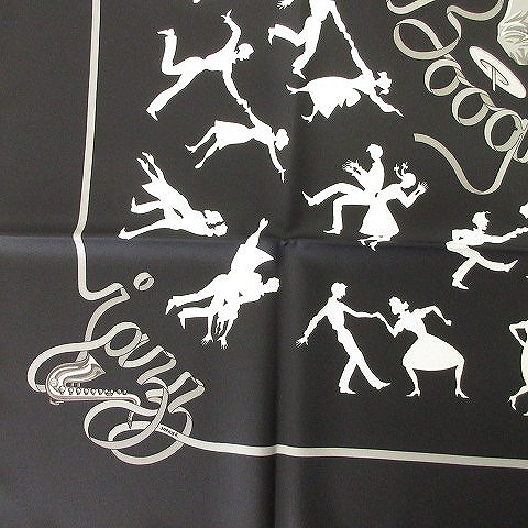 未使用品 エルメス HERMES タグ付き カレ 90 スカーフ BOOGIE