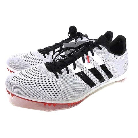 ADIZERO スパイクシューズ ホワイト/グレー/ブラック アバンチ adidas