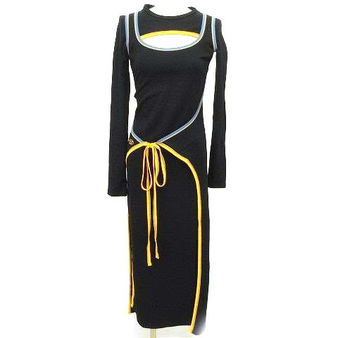 ディーゼル DIESEL 美品 21ss カットアウト ワンピース 長袖 スカート  