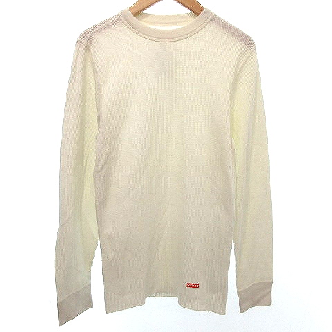 シュプリーム SUPREME ヘインズ サーマルTシャツ 長袖 クルーネック 