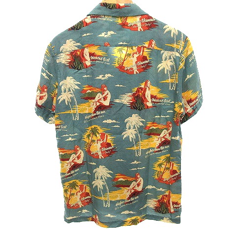 ヒステリックグラマー HYSTERIC GLAMOUR 美品 ISLAND CLUB アロハ