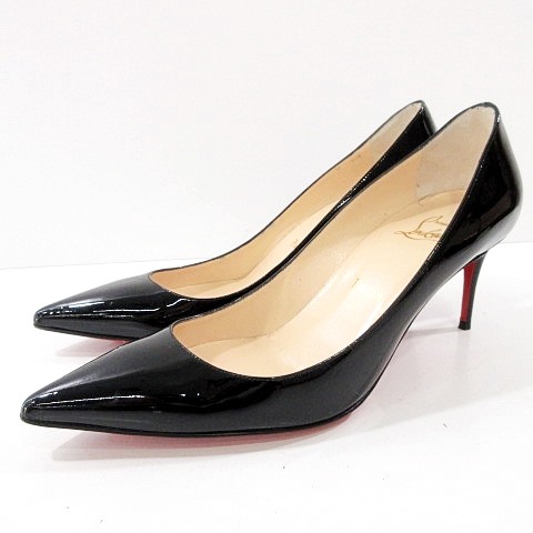 クリスチャンルブタン Christian louboutin パテントレザー パンプス 