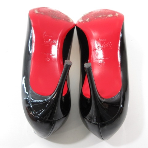 エナメル パテント プレーン Christian Louboutin クリスチャン