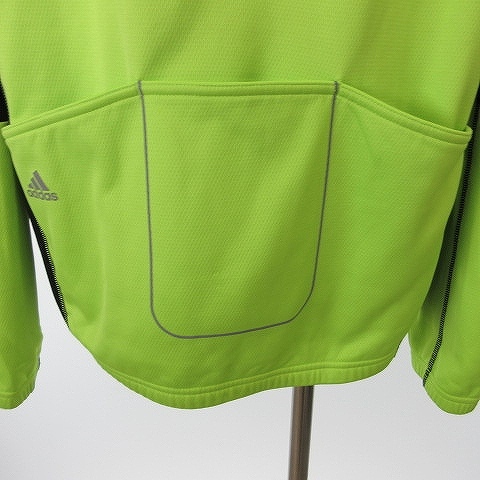 アディダス adidas 美品 CLIMA WARM サイクルジャケット ジップ 