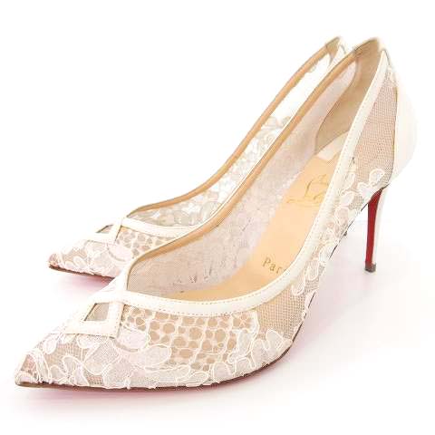 クリスチャンルブタン レースヒール （未使用品 クリスチャンルブタン  