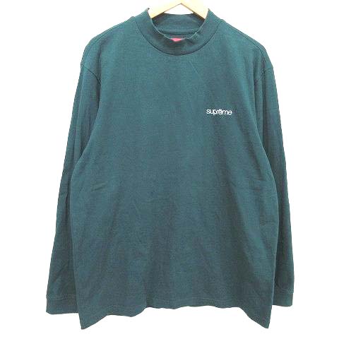シュプリーム SUPREME 美品 22FW モックネック Tシャツ 長袖 
