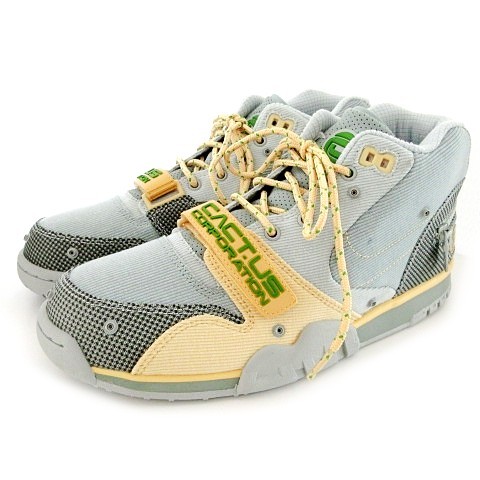 未使用品 ナイキ NIKE Travis Scott × Air Trainer 1 SP Grey Haze and 