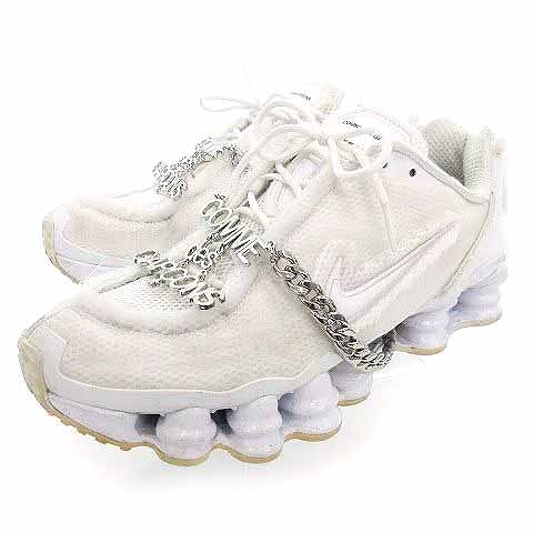 ナイキ NIKE x コムデギャルソン 19SS スニーカー CJ0546-100 W SHOX 