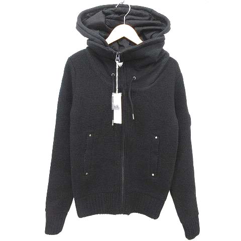 未使用品 ディーゼル DIESEL タグ付 ニット パーカー ブルゾン 上着 