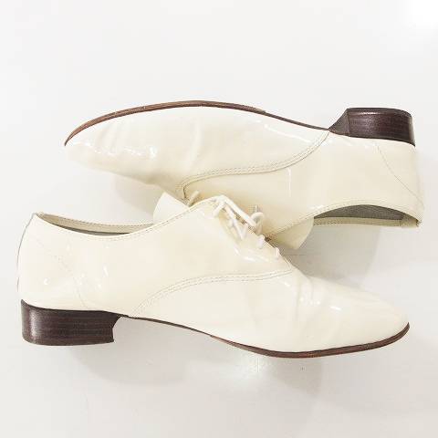レペット Repetto シューズ 革靴 エナメル レースアップ 内羽根