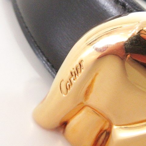 【人気】cartier ベルト　ゾウ　エレファント　ゴールド　ブラック 人気】cartier ベルトゾウエレファントゴールドブラック