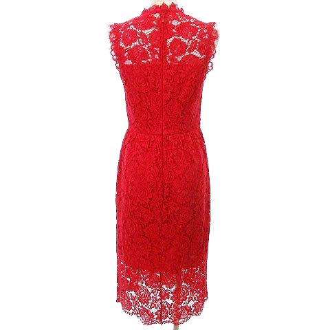 ケイトスペード KATE SPADE レース ワンピース ミディ丈 ノースリーブ  