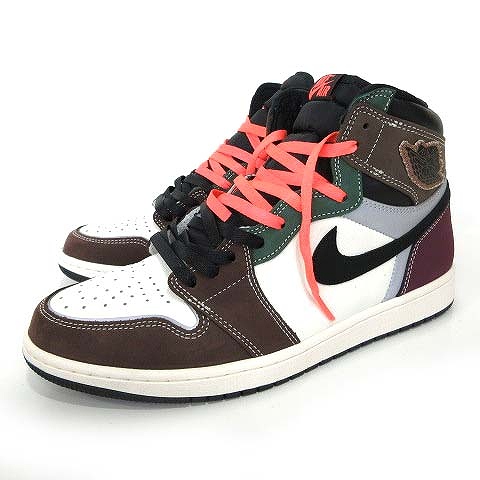 未使用品 ナイキ NIKE 21年 スニーカー エアジョーダン1 ハイ DH3097 