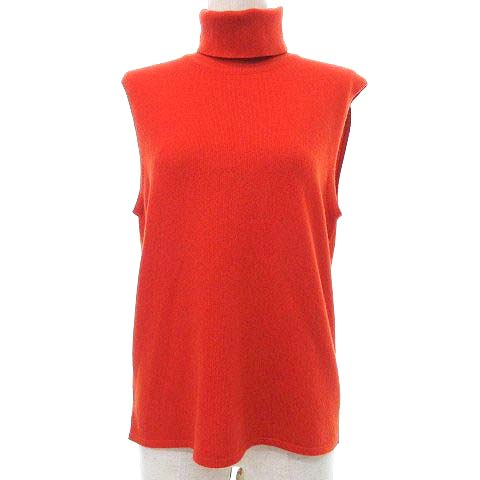 エルメス HERMES マルジェラ期 カシミヤ ノースリーブ ニット トップス  