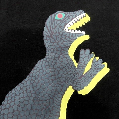Paul Smith ポールスミス DINO 恐竜 トートバッグ レザー 黒 ポールスミス PAUL SMITH DINO DINOSAUR PRINT TOTE 恐竜 トート