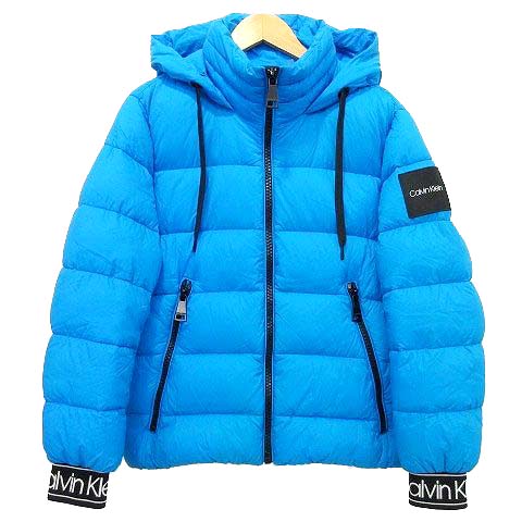 カルバンクライン CALVIN KLEIN ダウンジャケット ロゴ ナイロン 