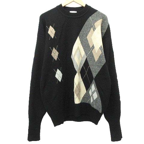 ダンヒル dunhill Sport カシミヤ ニット セーター アーガイル プル 