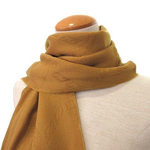 未使用品 フェンディ FENDI タグ付 マフラー フリンジ ズッカ柄 