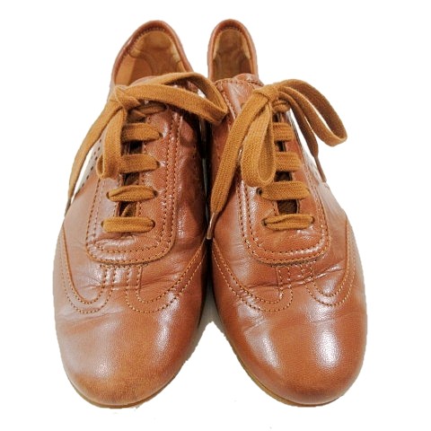 エルメス HERMES レザー スニーカー クイック エブリン パンチング  