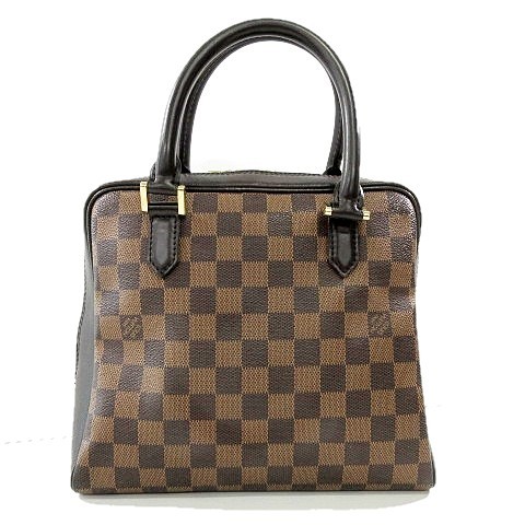 ルイヴィトン LOUIS VUITTON ダミエ エベヌ ハンドバッグ トリアナ 茶 