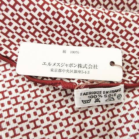 未使用品 エルメス HERMES タグ付き ロザンジュ GM シルク スカーフ H 