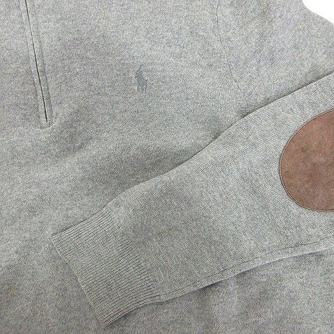 ポロ ラルフローレン POLO RALPH LAUREN 美品 ハーフジップ エルボー 
