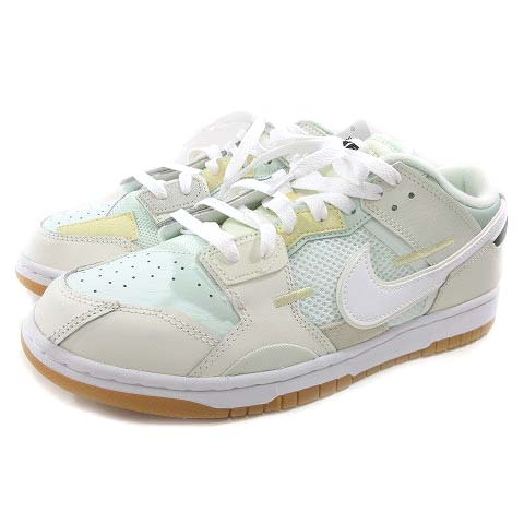未使用品 ナイキ NIKE DUNK LOW SCRAP SEA GLASS DB0500-100 ダンク 