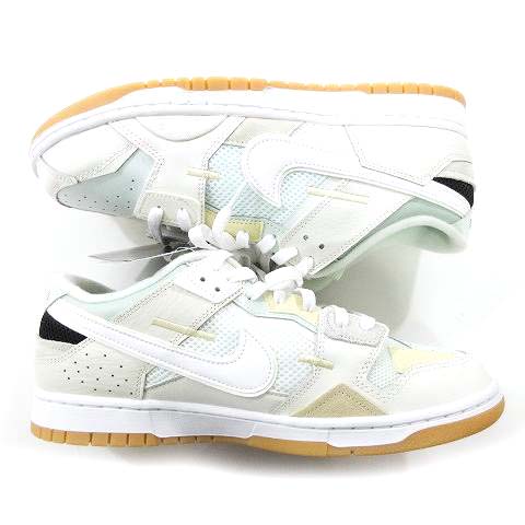 未使用品 ナイキ NIKE DUNK LOW SCRAP SEA GLASS DB0500-100 ダンク 