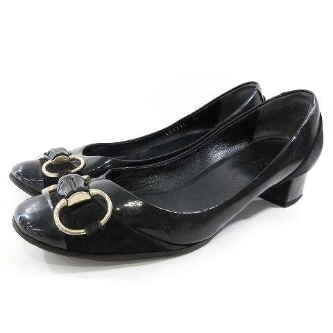 グッチ GUCCI ホースビット バレエシューズ パンプス ローヒール 