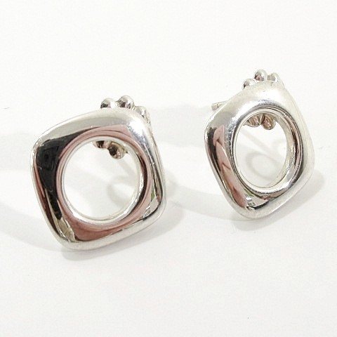 ティファニー TIFFANY & CO. ピアス オープンスクエア シルバー925
