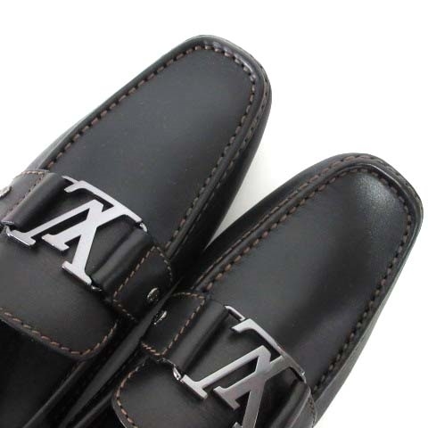 ルイヴィトン LOUIS VUITTON モンテカルロ ドライビングシューズ ロゴ 