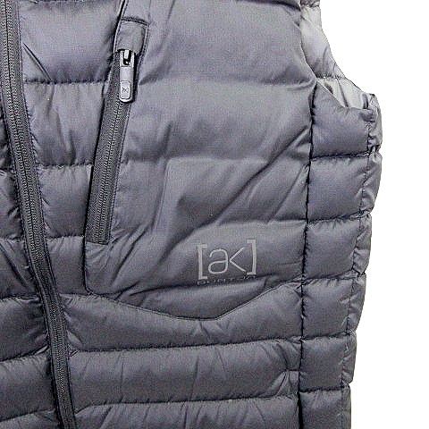 バートン BURTON ak ダウンベスト DRYRIDE S 黒 ブラック □U30 メンズ 