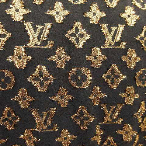 ルイヴィトン LOUIS VUITTON 美品 20ss シルク モノグラム タイ 