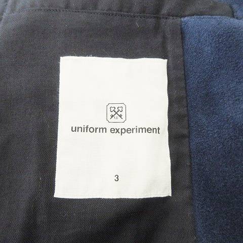 ユニフォームエクスペリメント uniform experiment 22AW SUEDE LEATHER 
