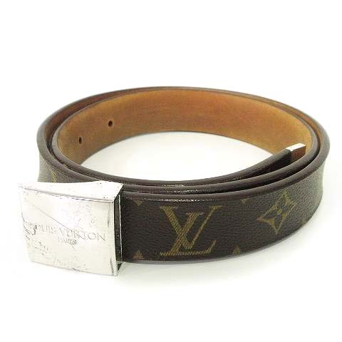 ルイヴィトン LOUIS VUITTON モノグラム サンチュール キャレ M6801W  